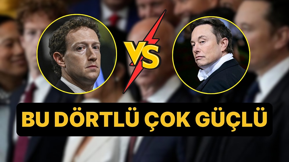 Kanlı Bıçaklı Elon Musk ile Mark Zuckerberg Donald Trump'ın Yemin Töreni İçin Yan Yana