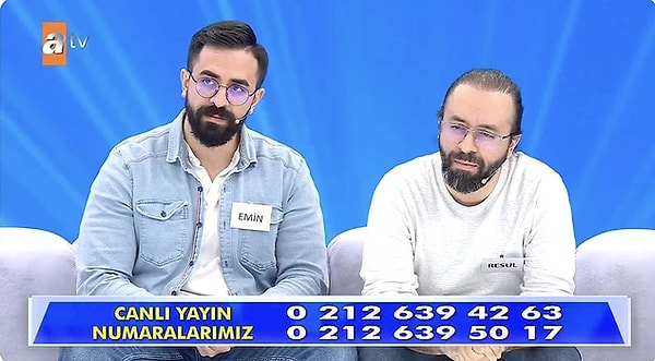 4. Müge Anlı'da yine akılalmaz bir olay yaşandı. Almanya'dan katılan iki bilgisayar mühendisi, eşlerinin üfürükçünün sözüyle kaçtıklarını söyledi. İddiaya göre iki hemşire kız kardeş, Köln'de çocuklarına cinlerin saldırdığına kendilerini ikna eden üfürükçü kadının sözlerine inanarak onun yönlendirmesiyle eşlerini terk etti. Emin ve Resul Gaygısız kardeşler, Türkiye'ye kaçan eşlerini aramak için Müge Anlı'ya başvurdu.