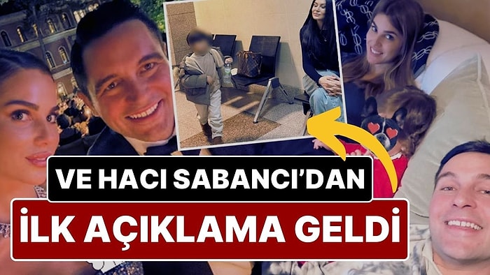 4 Yaşında Çocuğu Olduğu Ortaya Çıkan Hacı Sabancı’dan İlk Açıklama Geldi: “Bu Konularla İlgilenmiyorum”