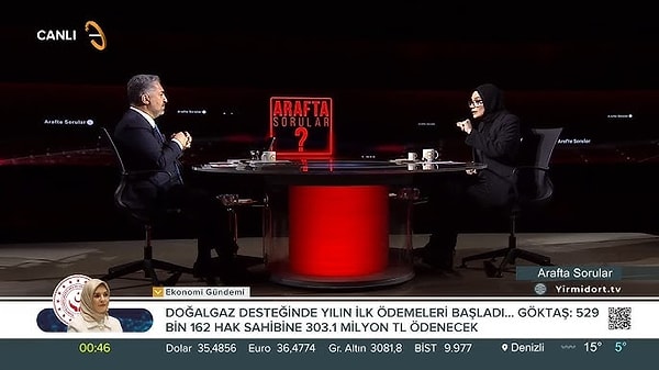 RTÜK Başkanı Ebubekir Şahin, 24 TV’de Esra Elönü ile Arafta Sorular programına katıldı. Televizyon ile ilgili önemli açıklamalarda bulunan Şahin'in gündeminde diziler vardı.