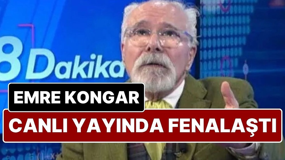 Emre Kongar Canlı Yayında Fenalaştı: “Stresten Fena Oldum”