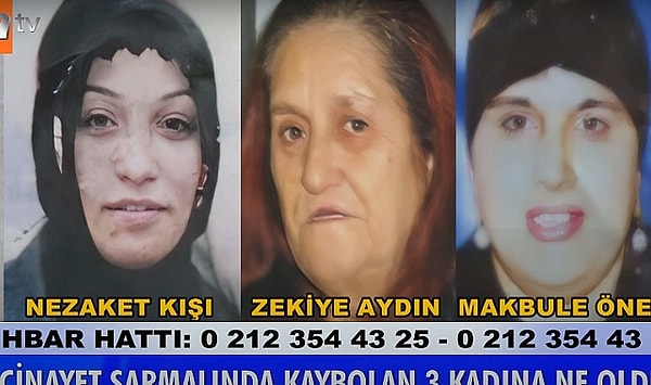 Bu kadınları öldüren kişilerin ise Sabri, Nihat ve Adil Önel olabileceği iddiası üzerinde duruluyordu. Üstelik Adil Önel, öldüğünden şüphelenilen Zekiye Aydın'ın mallarını ele geçirmişti. Evlerini kiraya vermiş ve para kazanıyordu.