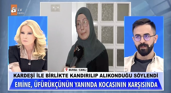 Müge Anlı, "Kusura bakmayın arkadaşlar tıbbi bir şey söylüyorum: sen üfürükçünün aklıyla eltine büyü yaptırıp 'İdrarını bağlayıp ağzından yaptıracağım' mesajına kahkaha atıyorsun. Sen ne anlatıyorsun?" diye çıkıştı.