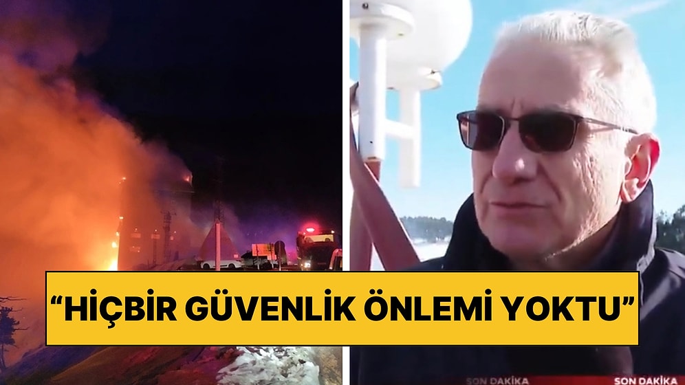 Kartalkaya Otel Yangınından Kurtulan Vatandaş O Anları Gözyaşlarıyla Anlattı: “Hiçbir Güvenlik Önlemi Yoktu”