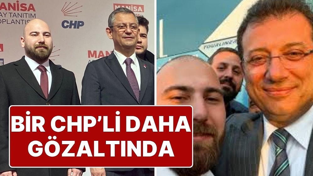 CHP Manisa Yunusemre Belediyesi Meclis Üyesi Mertcan Üreten Gözaltına Alındı