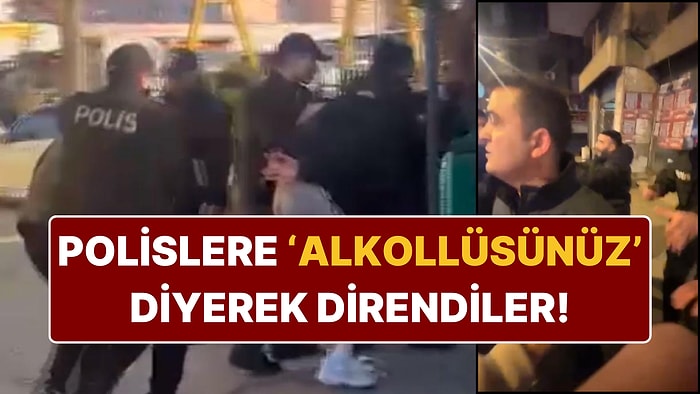 Bi' Garip Uyuşturucu Operasyonu: ‘Alkollüsünüz’ Diyerek Polisleri Kameraya Aldılar!