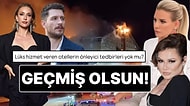 Ünlüler Bolu Kartalkaya'daki Kayak Merkezinde Çıkan Korkunç Otel Yangınına Kayıtsız Kalmadı!