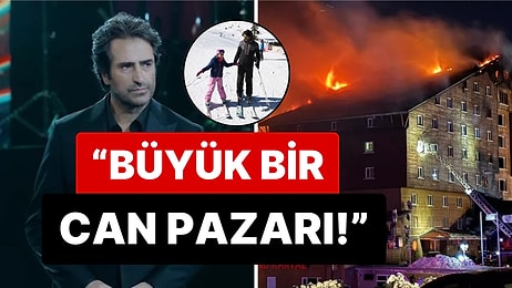 Faciayı Anbean Yaşamış: Mahsun Kırmızıgül Kızıyla Gittiği Kartalkaya'daki Yangını Anlattı!