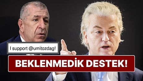 Hollandalı Irkçı Lider Wilders’tan Ümit Özdağ’a Beklenmedik Destek!