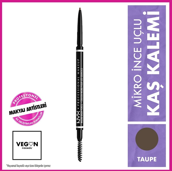 NYX Professional Makeup Mıcro Brow Pencıl - Taupe