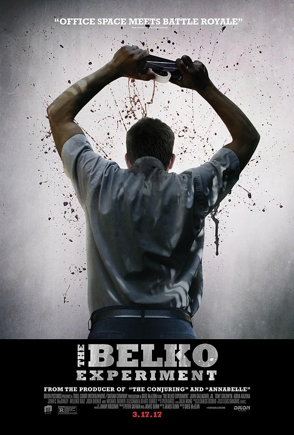 6. The Belko Experiment (2016)