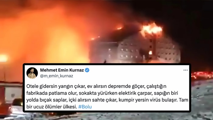 Canımız Onlarla Birlikte Yandı! Bolu'daki Otel Yangınında 66 Kişinin Ölmesinin Ardından İsyanlar Büyüyor