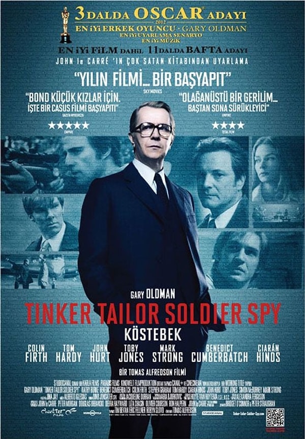 14. Tinker Tailor Soldier Spy (Köstebek) (2011)