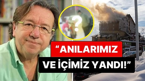 Gani Müjde Kartalkaya'da Yanan Grand Kartal Otel'de Yıllar Önce Çekilmiş Bir Pozunu Paylaştı!