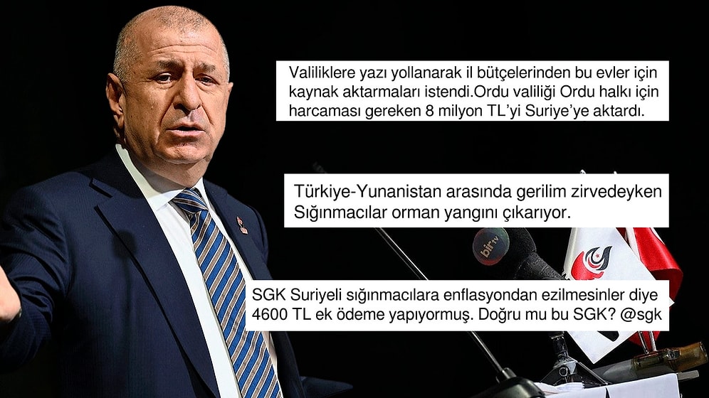 Zafer Partisi Genel Başkanı Ümit Özdağ'ın Tutuklanmasına Neden Olan Tweetler!