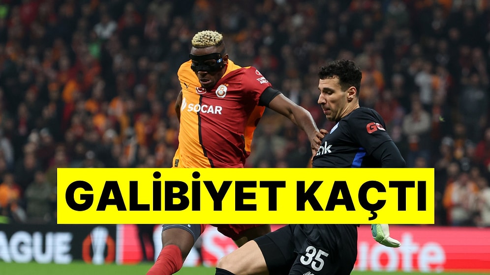 Galatasaray Avrupa Ligi'nde Sonuncu Sıradaki Dinamo Kiev'le Yenişemedi