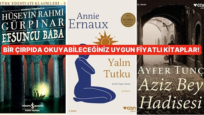 Elinizden Bırakmadan Bir Solukta Bitireceğiniz Kitap Önerileri