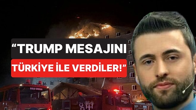 Bolu Kartalkaya'daki Otel Yangınını "Amerika'nın Oyunu" Sanan Gazeteci Tepkilerin Odağında