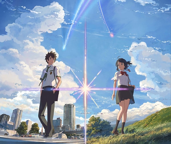 13. Kimi No Na Wa (2016) - IMDb: 8.4