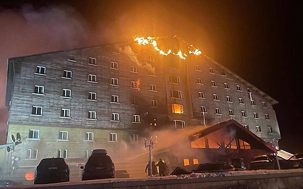 Bolu Kartalkaya Kayak Merkezi'ndeki Grand Kartal Otel’de önceki gece meydana gelen yangın, Türkiye'yi yasa boğdu.