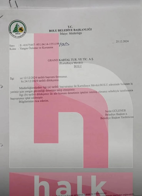 İtfaiyenin 8 maddeden uygunsuzluk bulduğu otelde yangının başladığı restoran kısmında tahliye çıkışlarındaki yetersizlik, elektrik tesisatındaki uygunsuzluk, alarm sisteminin yetersizliği dikkat çekti.