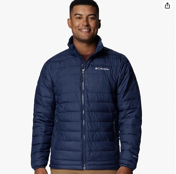 12. Columbia Powder Lite 2 Jacke Pufferjjacke Erkekler