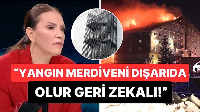 Yeşim Salkım Grand Otel'in Yangın Merdiveni Olayına Fena Patladı: "Zeka Özürlüye Anlatır Gibi Anlatacağım!"