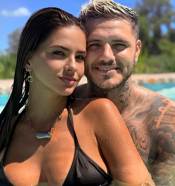 Wanda Nara ile olaylı boşanma süreci yaşayan Icardi, sakatlığı sebebiyle ülkesi Arjantin'e gitmiş, burada yeni bir aşka yelken açmıştı.