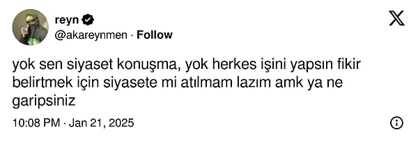 Ardından hızını alamadı... Sinirini tweetleriyle kustu.