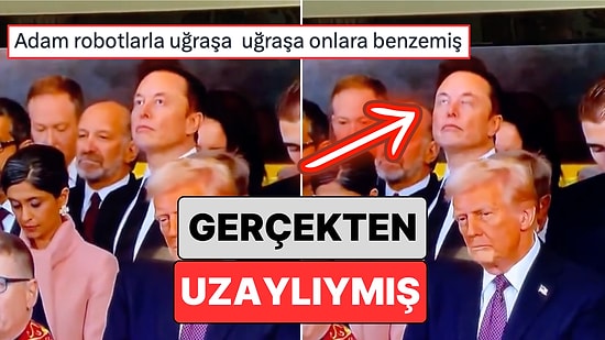 Donald Trump'ın Yemin Törenine Katılan Elon Musk'ın Garip Hareketleri Gündem Oldu