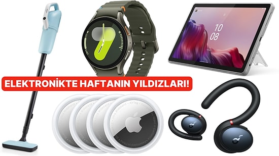 Lenovo Tabletten Xiaomi Akıllı Kameraya: Haftanın En Çok Satan Elektronik Ürünleri!