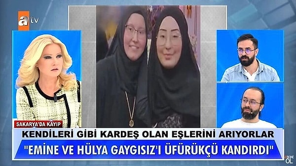 Müge Anlı'da Almanya'dan gelen iki kardeş, eşlerinin bir üfürükçü tarafından kandırılarak Türkiye'ye kaçtığını iddia etmişti. Konuyla ilgili olarak üfürükçüye de ulaşan Müge Anlı ve ekibi hiç beklenmedik durumlar ve iddialarla karşılaştı. Kendini "mehdi azamın hizmetçisiyim" diye tanımlayan kadın, Müge Anlı'yı da ölüm büyüsü yapmakla tehdit etti. Duydukları karşısında sinirlenen Müge Anlı, üfürükçüye sert çıktı!