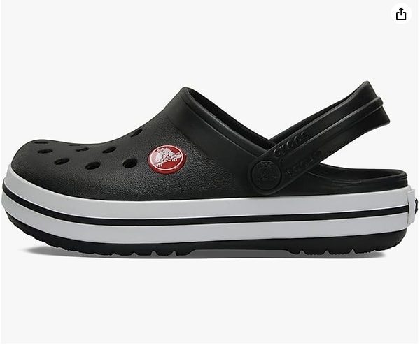 11. Crocs Crocband Clog K Black TerlikUnisex Çocuk