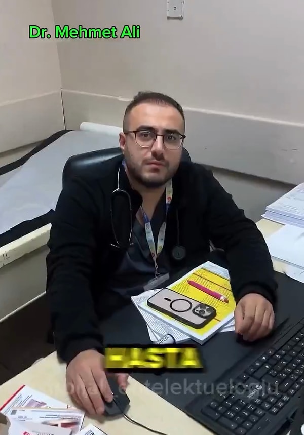 Bir doktor 650, diğer doktor 420, bir başka doktor 586, video sahibi doktor ise 654 hasta bakmıştı.