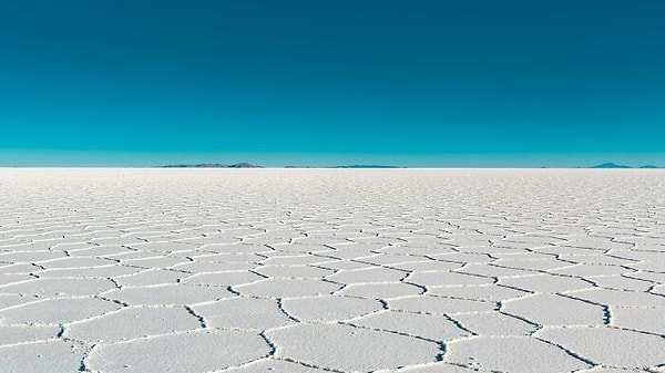 2. Salar de Uyuni Gölü, Bolivya