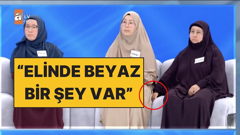 Müge Anlı'daki Üfürükçüye İnanıp Kaçan Kadınların Annesi, Koltuğun Arasına Bir Şey Sıkıştırırken Görüldü!