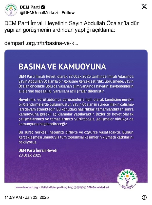 Öcalan Ne Zaman Çağrı Yapacak?