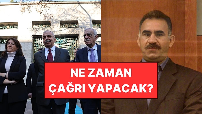 DEM Parti'den İmralı Açıklaması: Öcalan Ne Zaman Çağrı Yapacak?