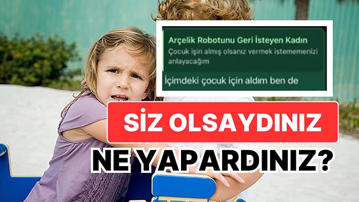 Çocuğunun Oyuncak Robotunu Sattığına Bin Pişman Olan Satıcının Takdire Şayan Çabası