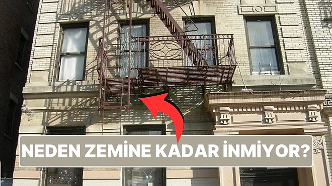 Yangın Merdivenleri Zemine Kadar İnmek Yerine Neden Yerden Yüksekte Tutuluyor?