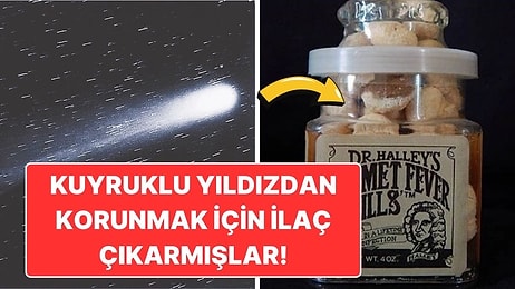 İnsanların Zehirli Gaz Korkusuyla Kapıları Mühürlediği Halley Kuyruklu Yıldızı Paniği