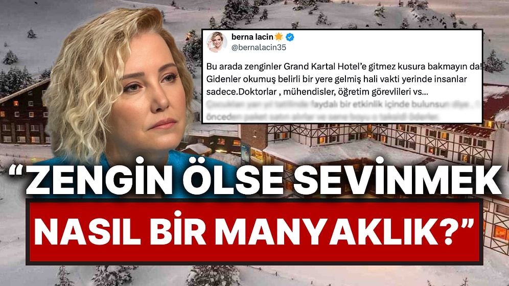 Yangının Merkezindeki Otelin Gecelik Ücreti Gündem Olmuştu: Berna Laçin'den Çok Konuşulacak Sözler Geldi!