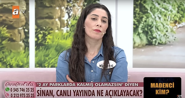 Geçtiğimiz günlerde Esra Erol'dan yardım isteyen Nilüfer Hanım, eski erkek arkadaşı tarafından şiddete maruz kaldığını söylemişti.