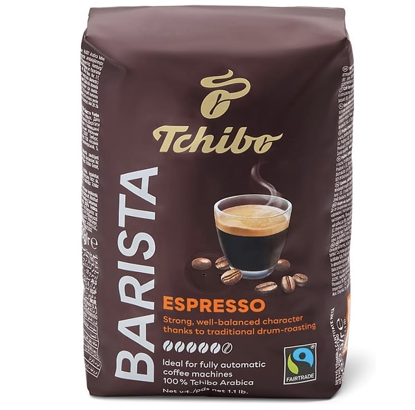 5. Tchibo Barista Espresso Çekirdek Kahve 500 g