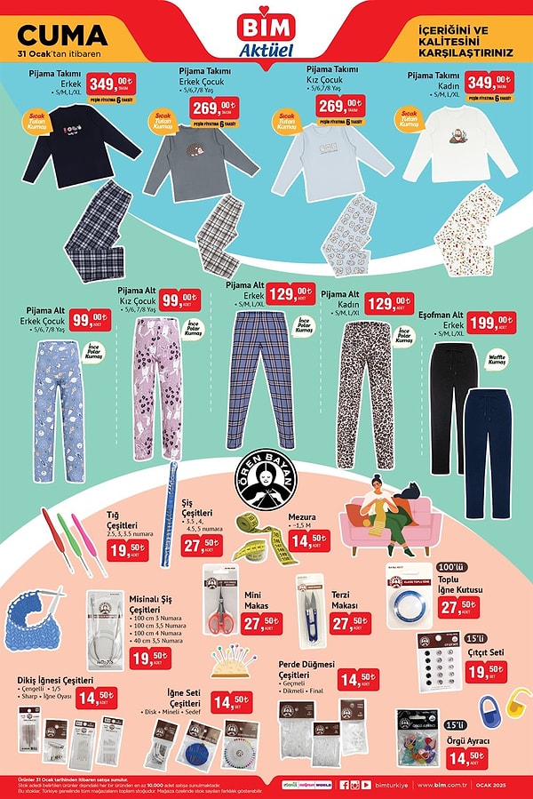 Kadın - Erkek Erkek Pijama Takımı 349 TL