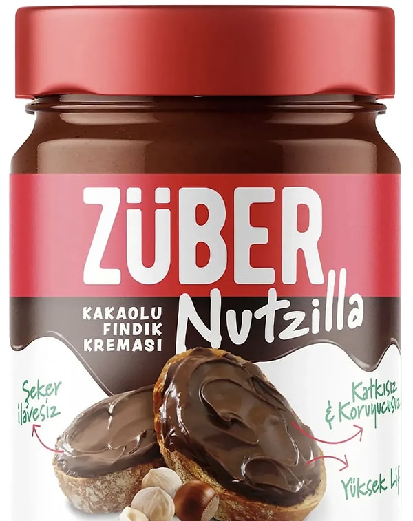 9. Züber Nutzilla Fındık Kreması Kakaolu 315 G