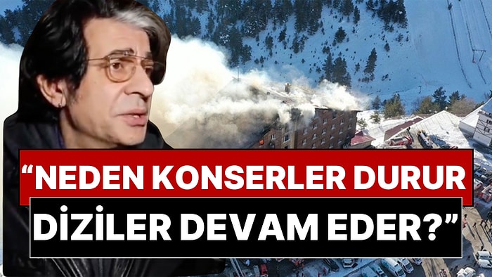 Okan Bayülgen Yangın Faciasından Sonra İptal Olan Etkinliklerin Yanında Devam Eden Dizi ve Maçlara İsyan Etti