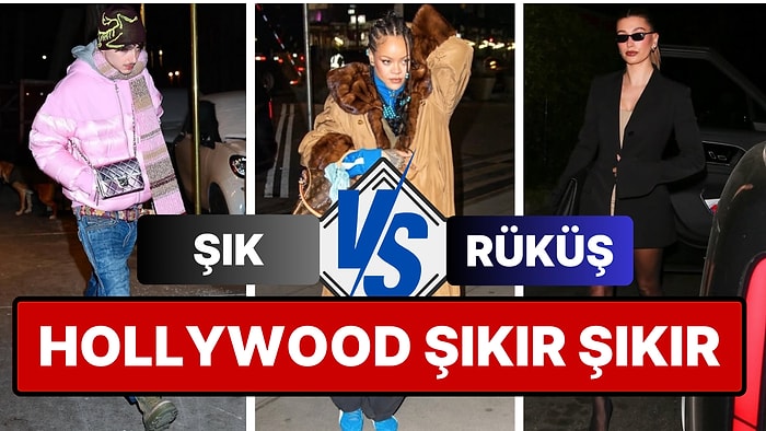 Hollywood Şıkır Şıkır: Haftanın Şık ve Rüküşlerini Beraber Seçiyoruz