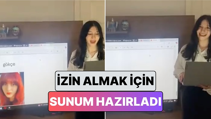 Arkadaşlarının Ailelerinden İzin Almak İçin Detaylı Sunum Hazırlayan Genç Kızın Yaratıcılığı Beğeni Topladı