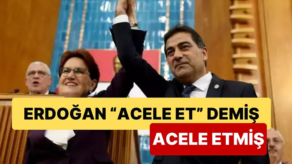 İYİ Parti Genel Başkanı Müsavat Dervişoğlu, Erdoğan ile Ünal Karaman Arasındaki Diyaloğu Anlattı